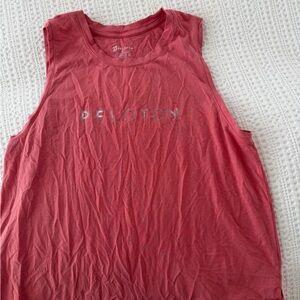 Peloton Women's Coral Muscle Tee